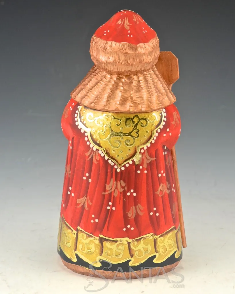 5.5 inch Russian Santa with Troika Scene