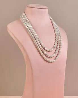 8mm Triple Necklace