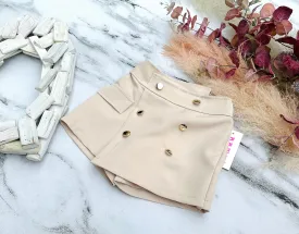 Beige skorts