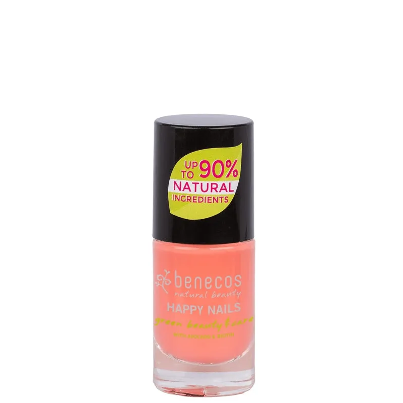 Benecos Nail Polish Peach Sorbet 5ml UK DELIVERY ONLY