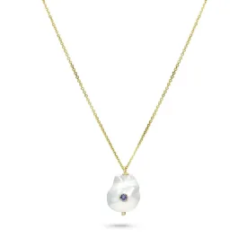 Birthstone Baby Baroque Necklace