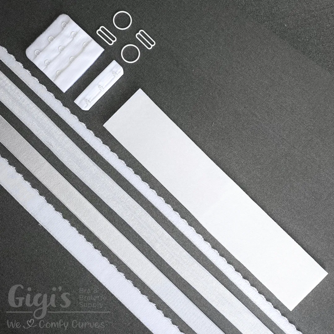 Bra Findings Kit for the Ingrid Non-Wired Bra Patterns from Bra Makers Supply