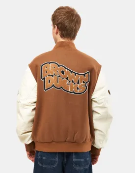Carhartt WIP Brown Ducks Bomber - Hamilton Brown/Wax