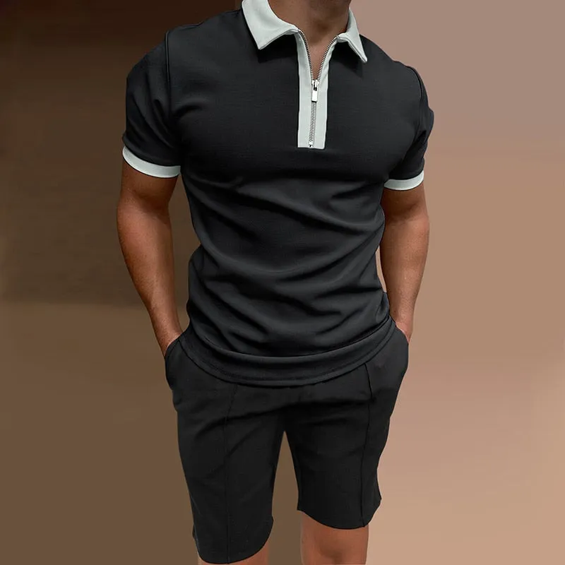Casual Streetwear 2 Piece Suit