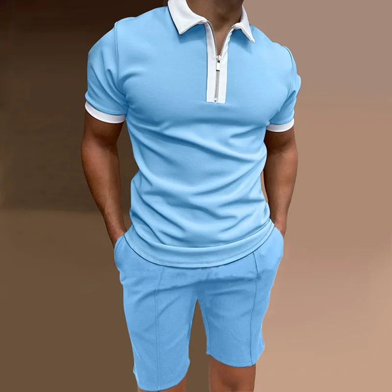 Casual Streetwear 2 Piece Suit