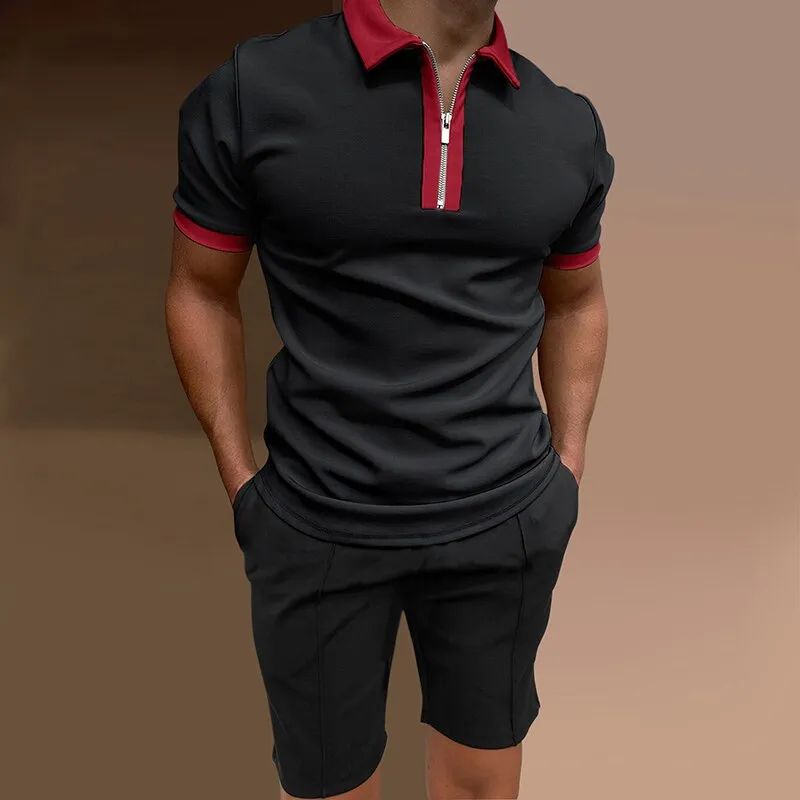 Casual Streetwear 2 Piece Suit