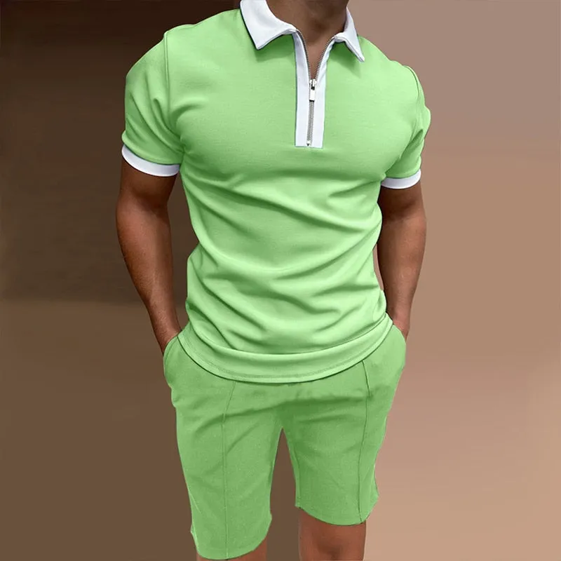 Casual Streetwear 2 Piece Suit