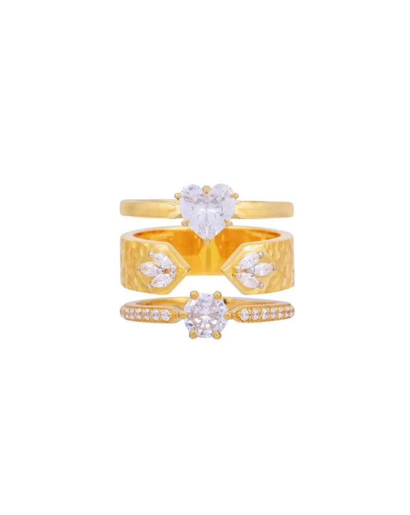 Celestial Heart Ring
