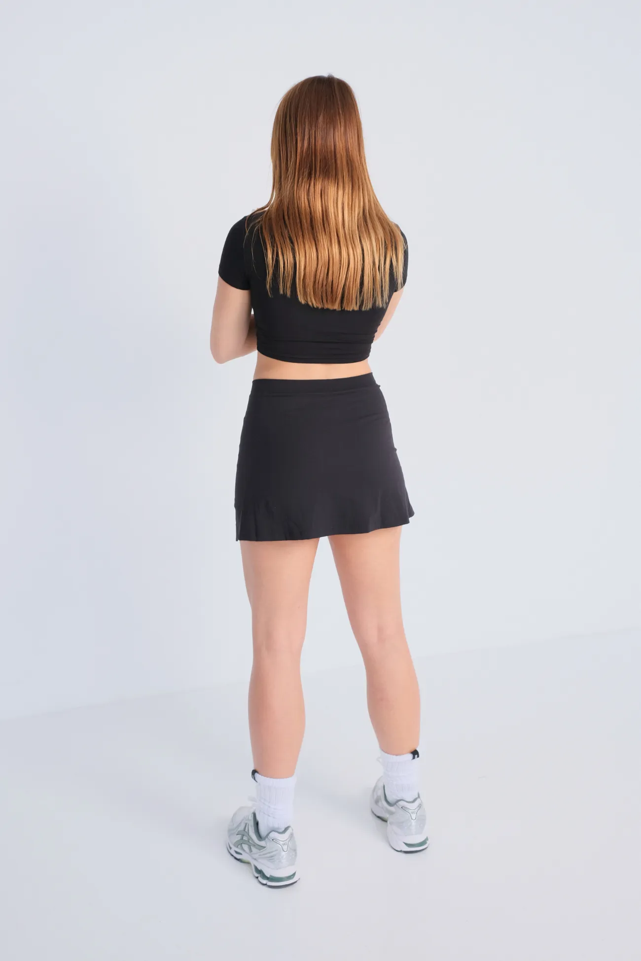 Charmed Split Skorts - Black