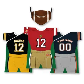 Custom Team & Mascot Brave Gowns
