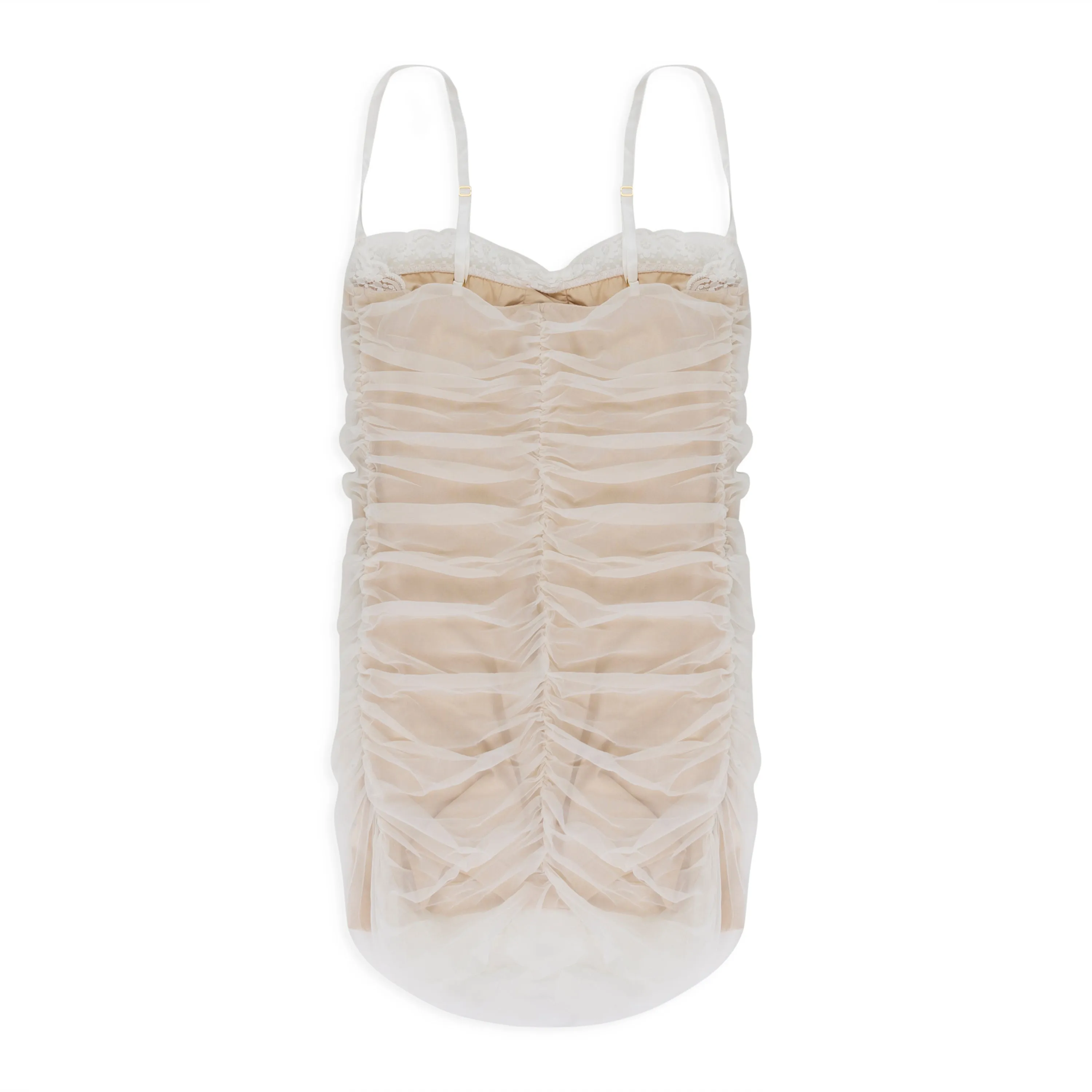 EXCLUSIVE AURA IVORY DAY DRESS