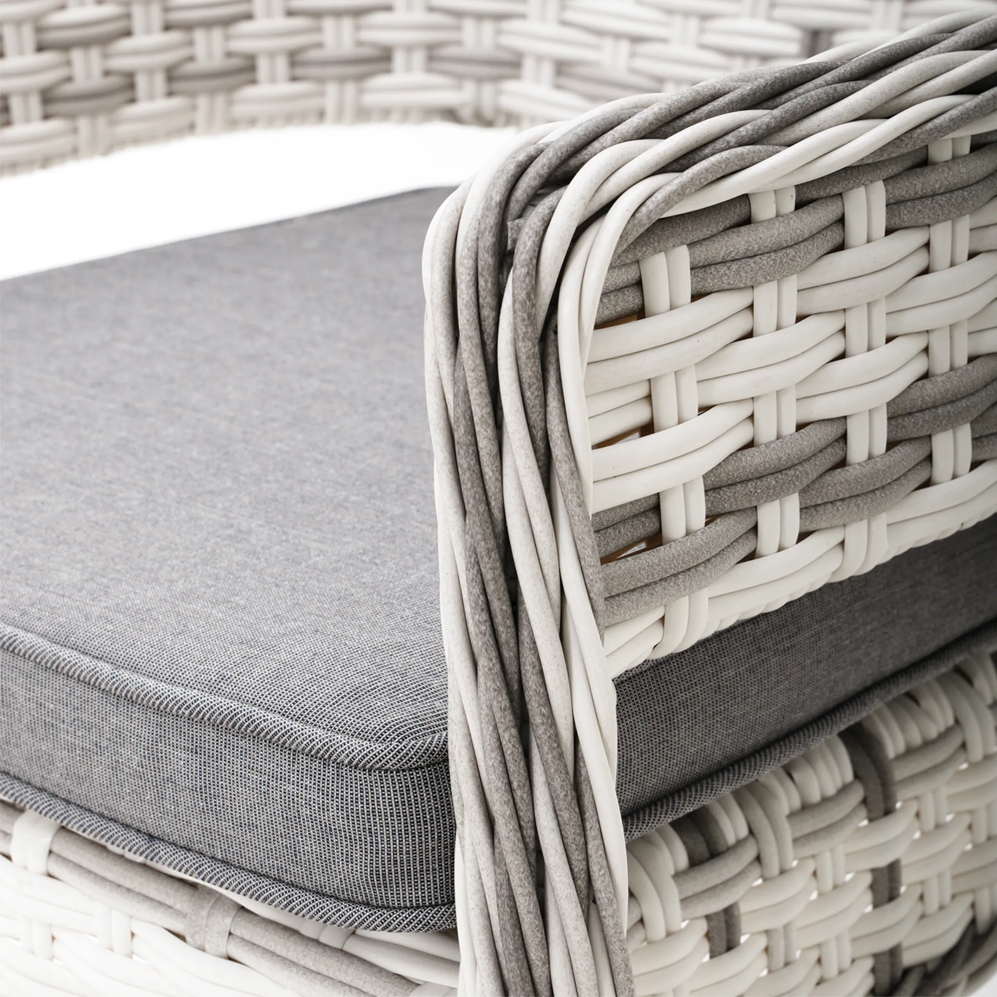Fremont Outdoor Carver Chair Zen White