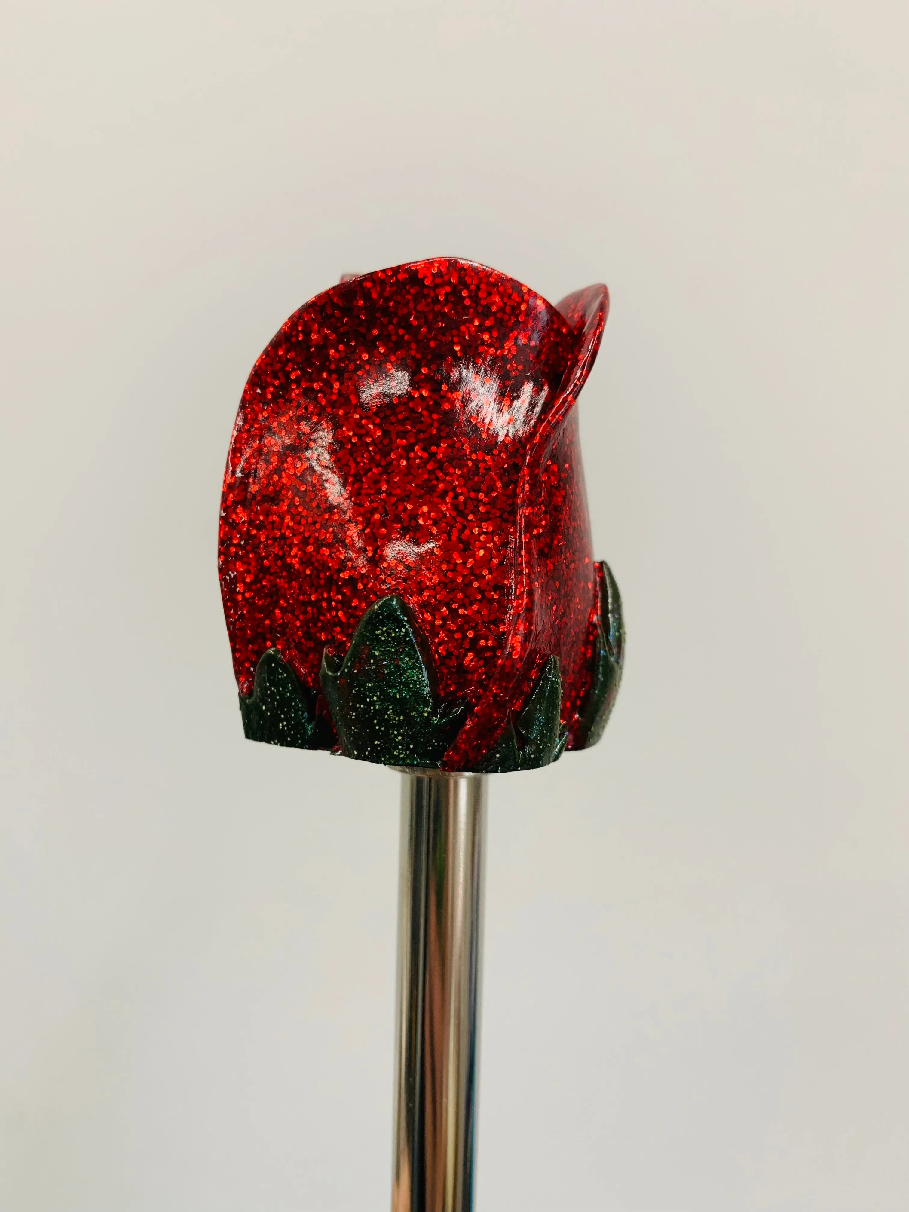 Glitter Red Roses Shooter Rod
