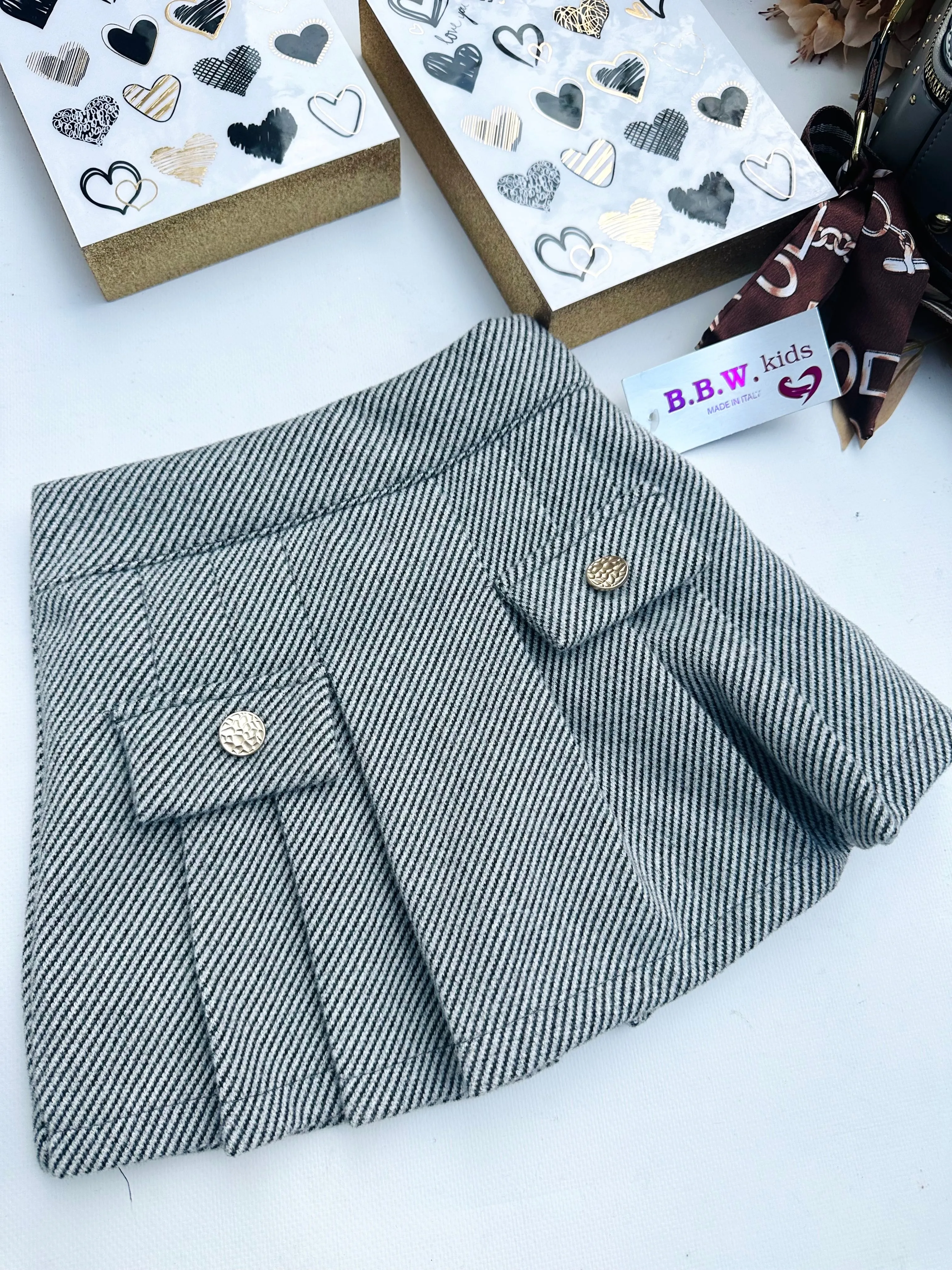 Grey skorts