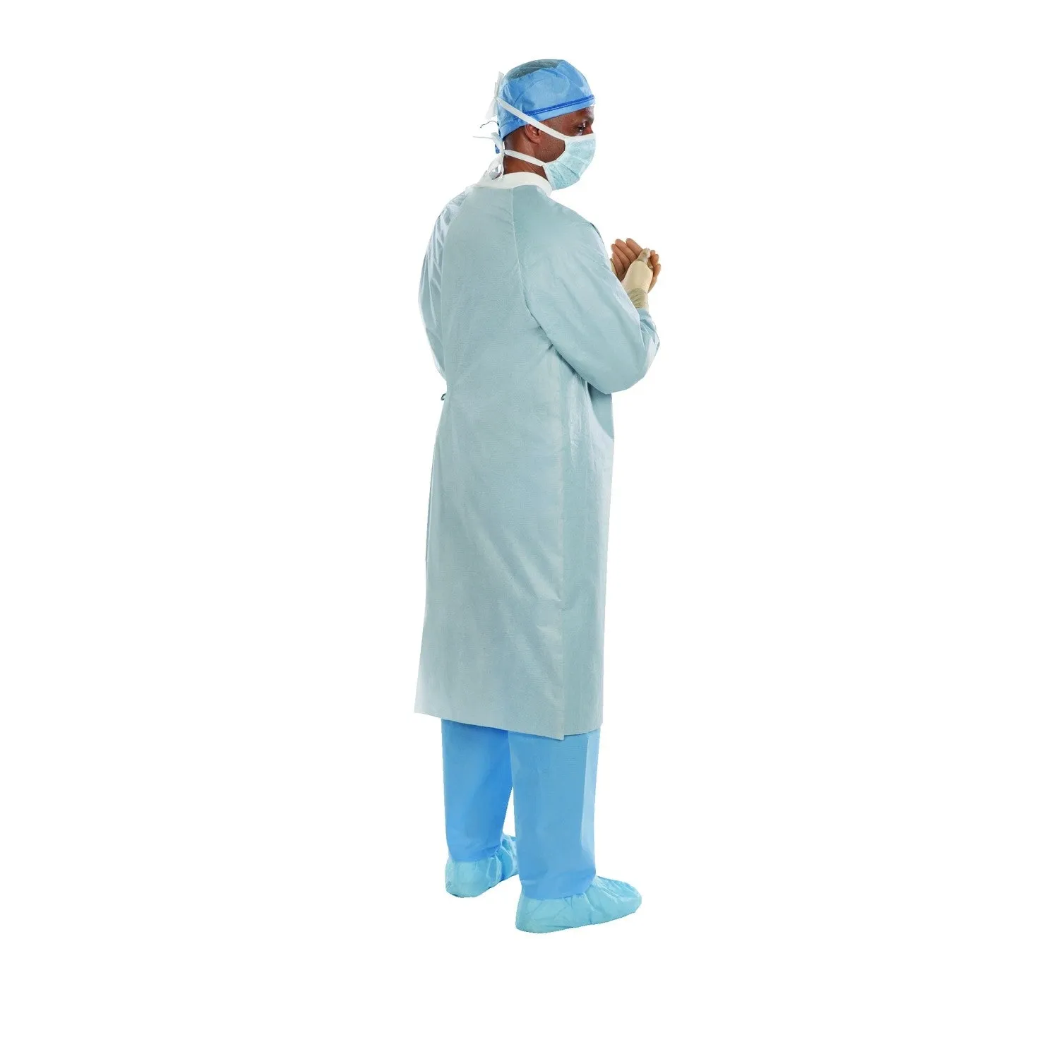 Halyard Aero Chrome Breathable Performance Surgical Gowns without Towel, Non Sterile