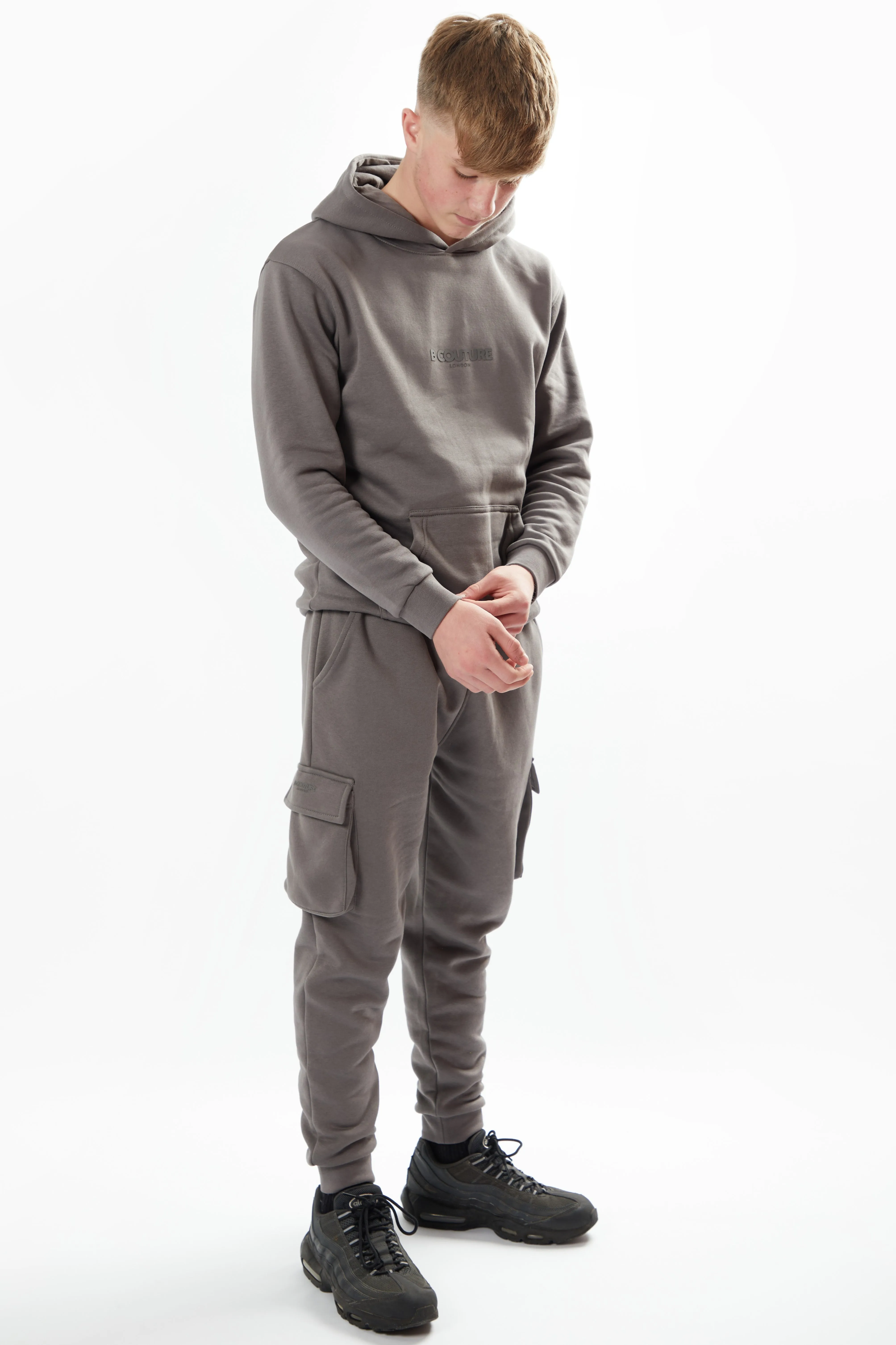 Holmdale Junior Tracksuit - Pewter