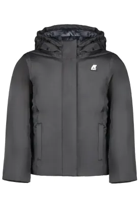K-WAY BLACK GIRL JACKET