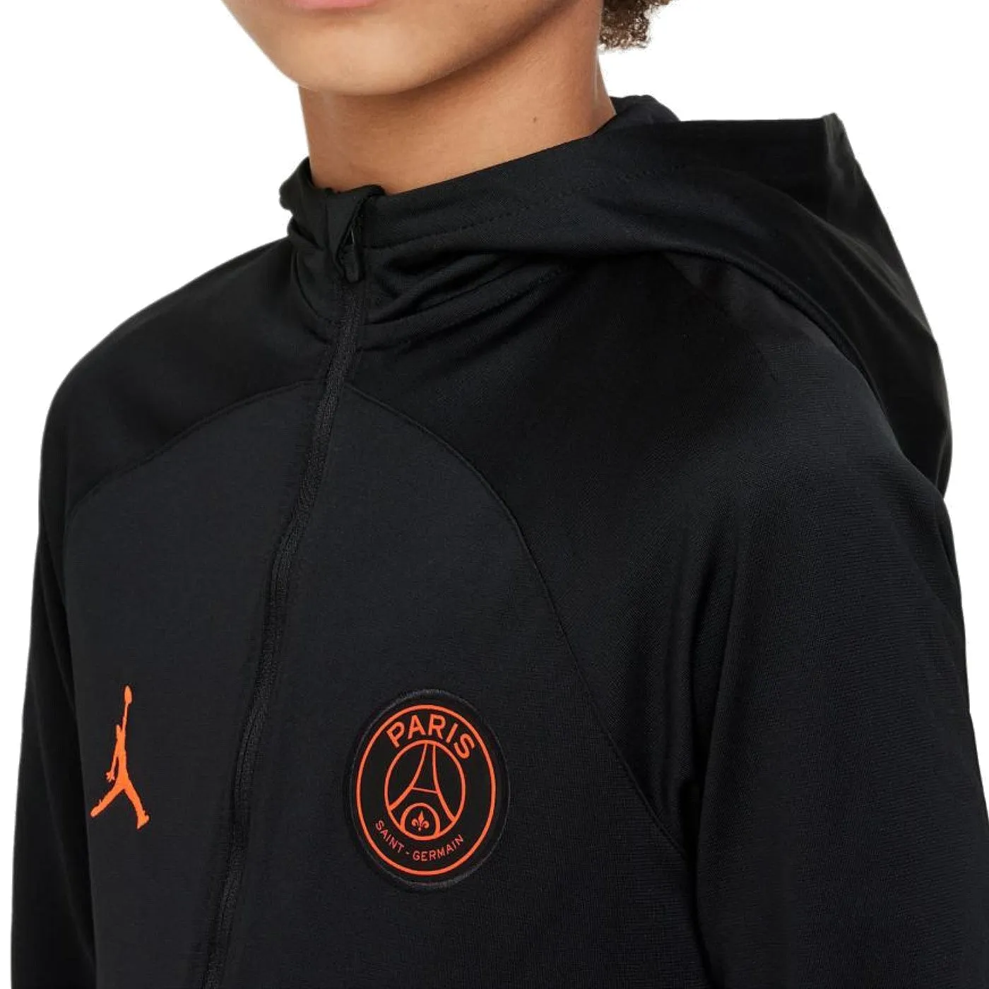 Kids - Jordan x PSG Soccer black training presentation tracksuit 2022/23 - Jordan