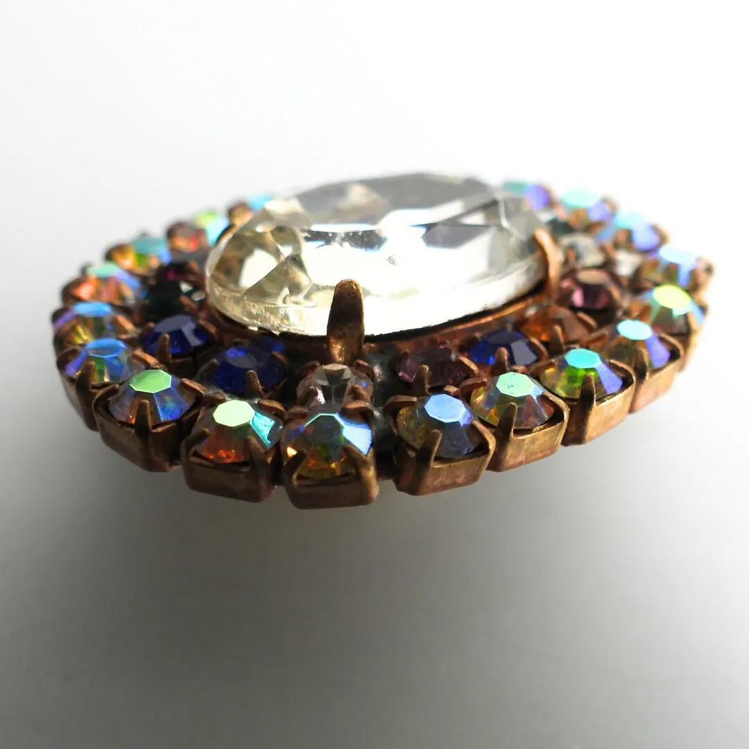 Large Jewel Button Embellishment