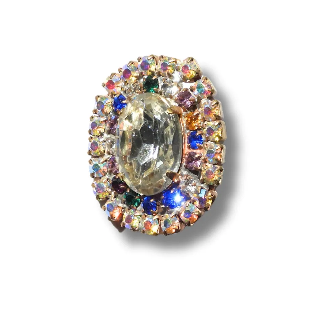 Large Jewel Button Embellishment