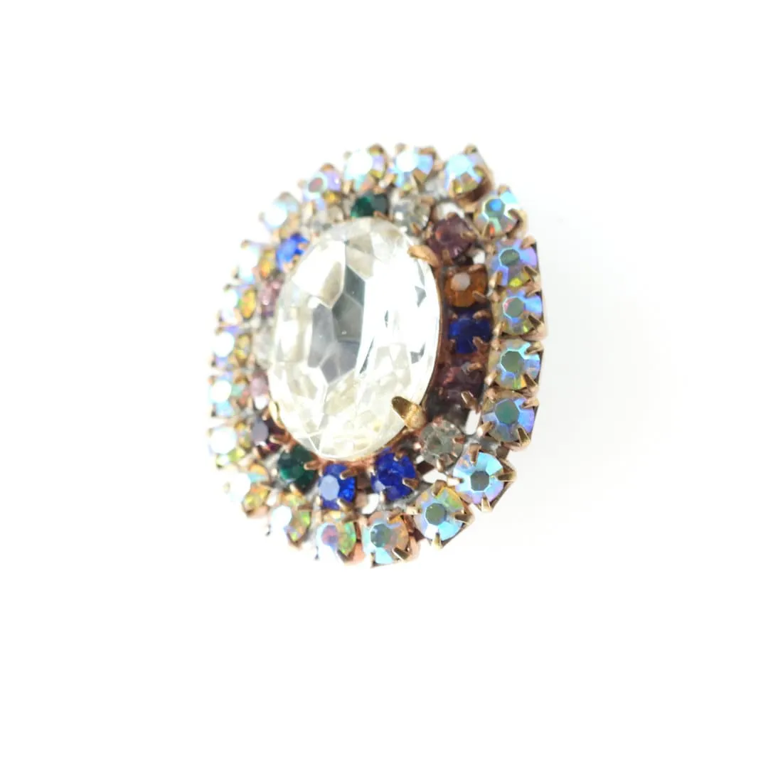 Large Jewel Button Embellishment