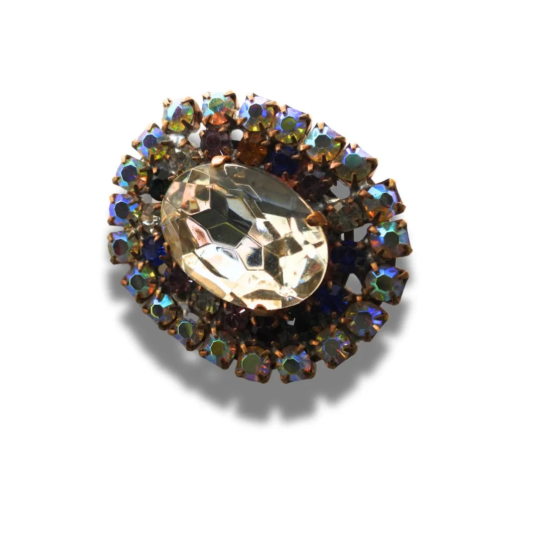 Large Jewel Button Embellishment