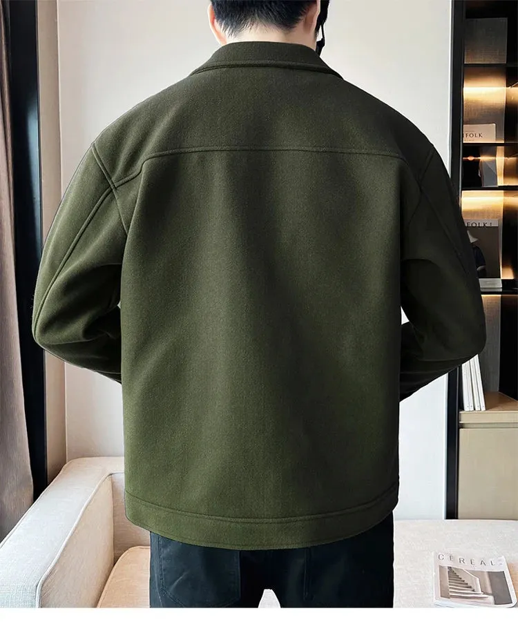 LMS Woolen Casual Coats