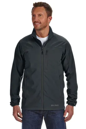 Marmot Mens Tempo Water Resistant Full Zip Jacket - Black - Closeout