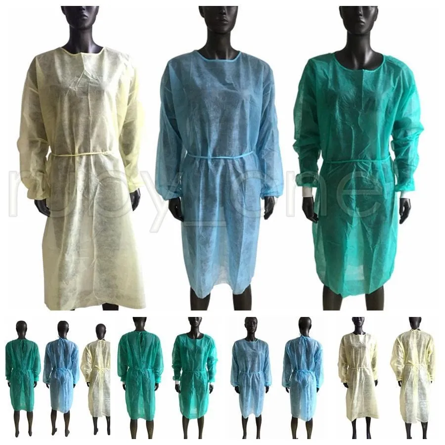 Non-woven Protective Clothing Disposable Isolation Gowns