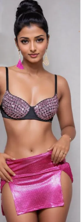 Outerwear Rhinestone Bra