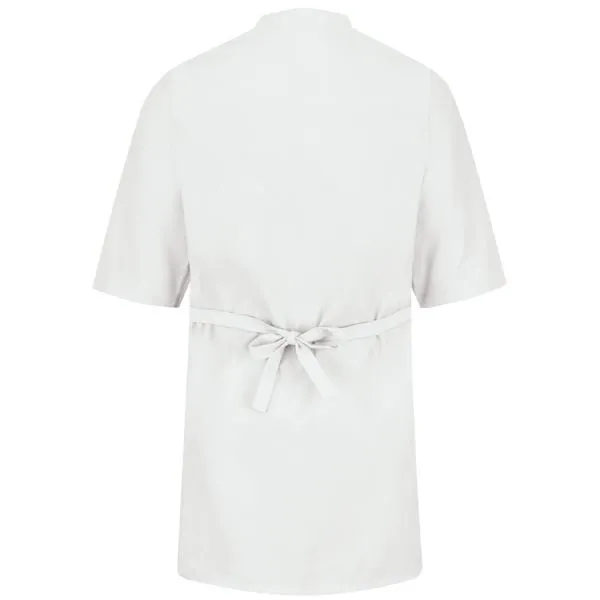 Red Kap Collarless Butcher Wrap - 3/4 Sleeve and Pockets - WP10