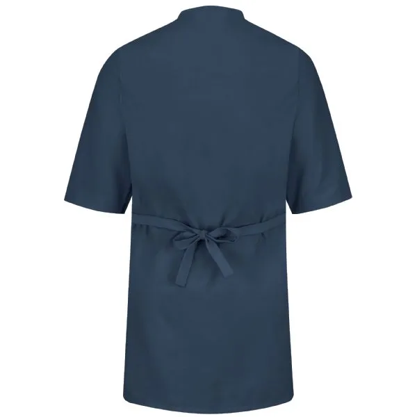 Red Kap Collarless Butcher Wrap - 3/4 Sleeve and Pockets - WP10