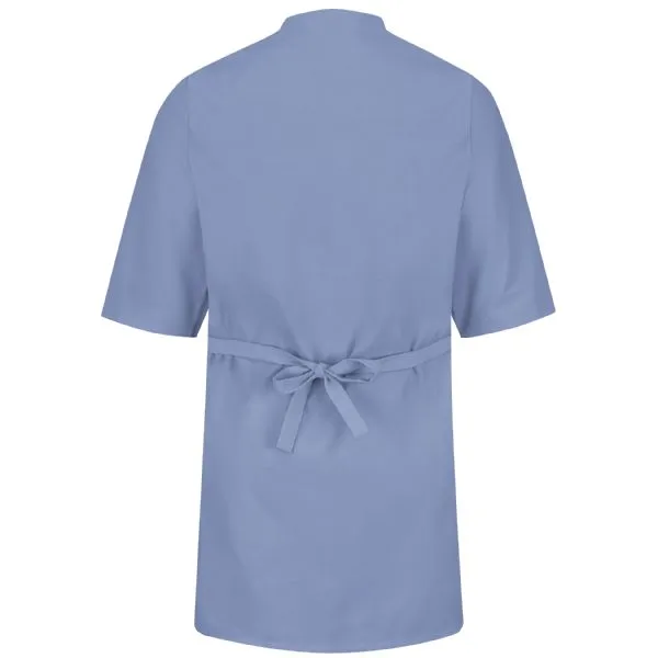 Red Kap Collarless Butcher Wrap - 3/4 Sleeve and Pockets - WP10