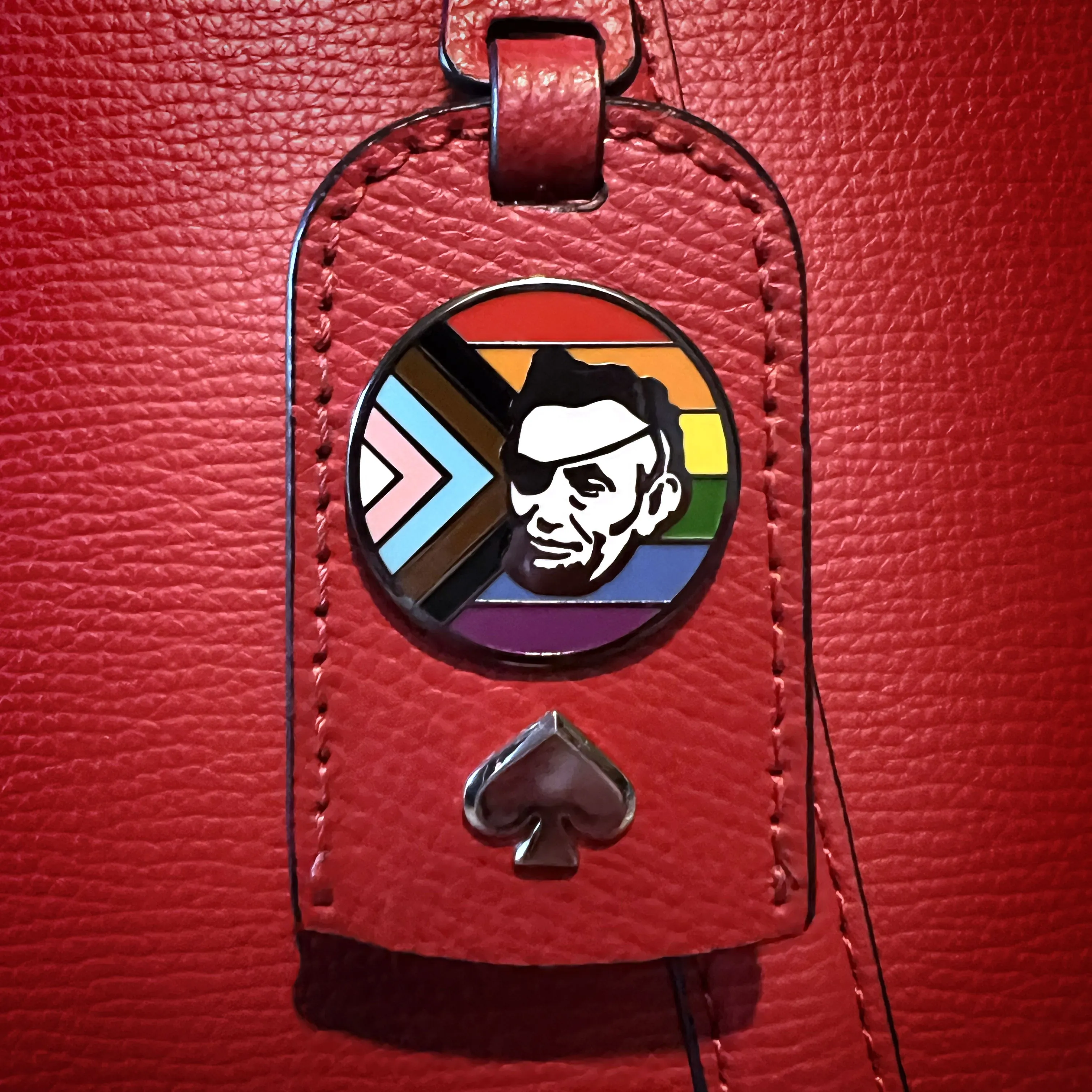 Rotofugi Abe Progress Pride Hard Enamel Pin