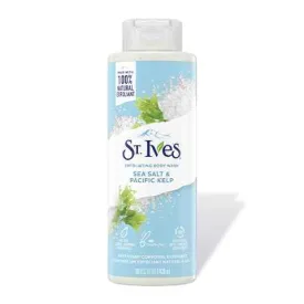 ST.IVES EXFOLIATING BODY WASH SEA SALT AND PACIFIC KELP 473 ML