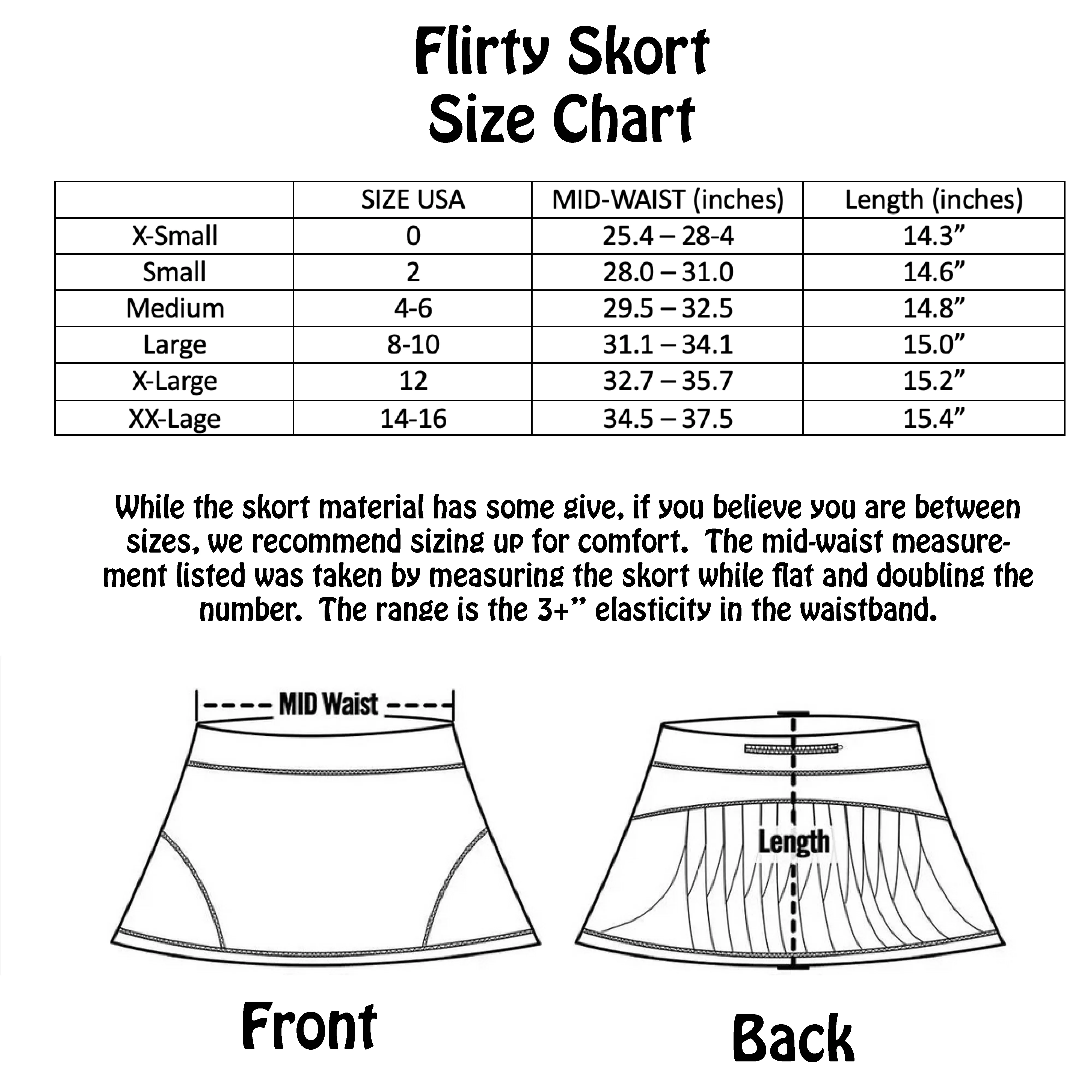 Turkey Paddle | Women's Flirty Pickleball Skort