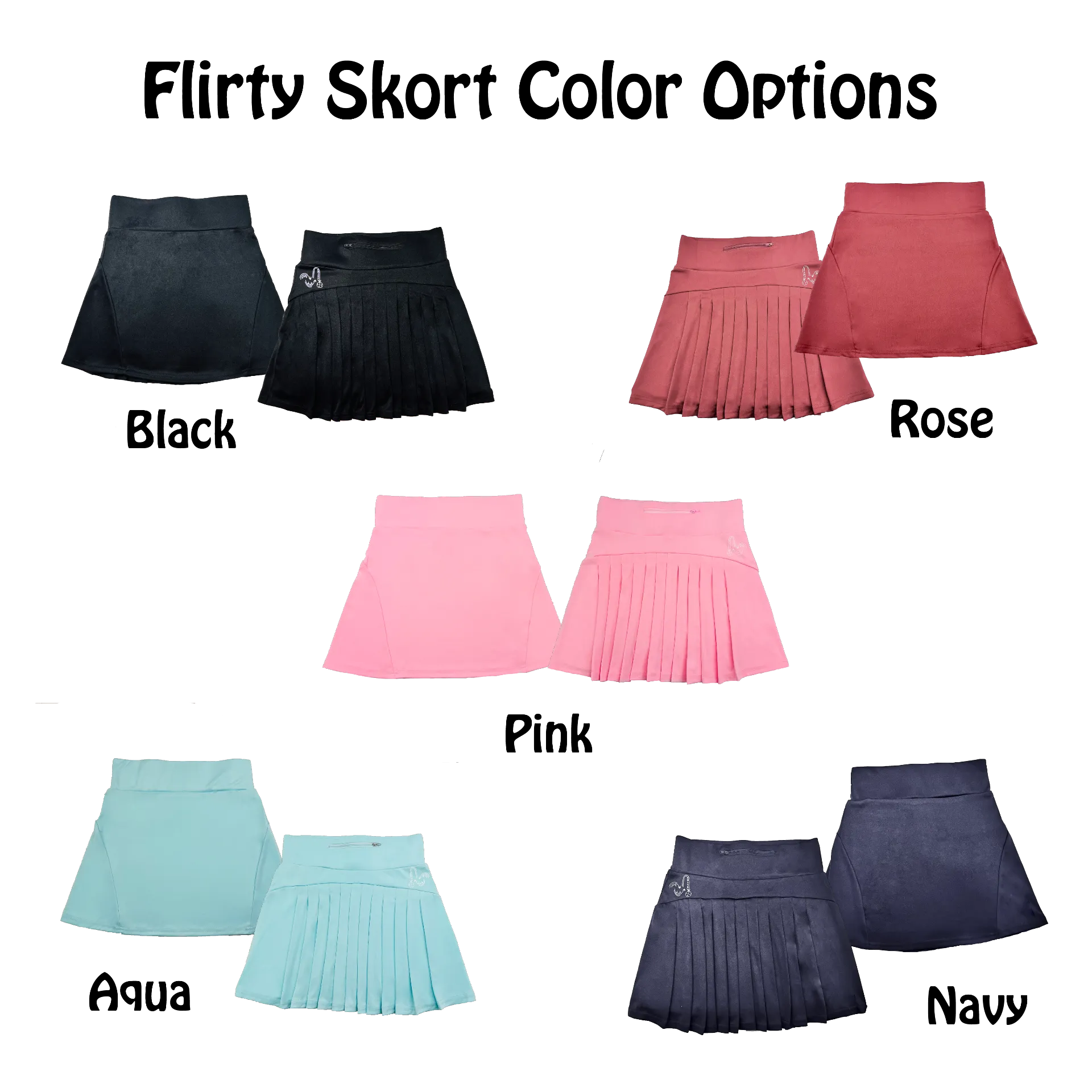 Turkey Paddle | Women's Flirty Pickleball Skort