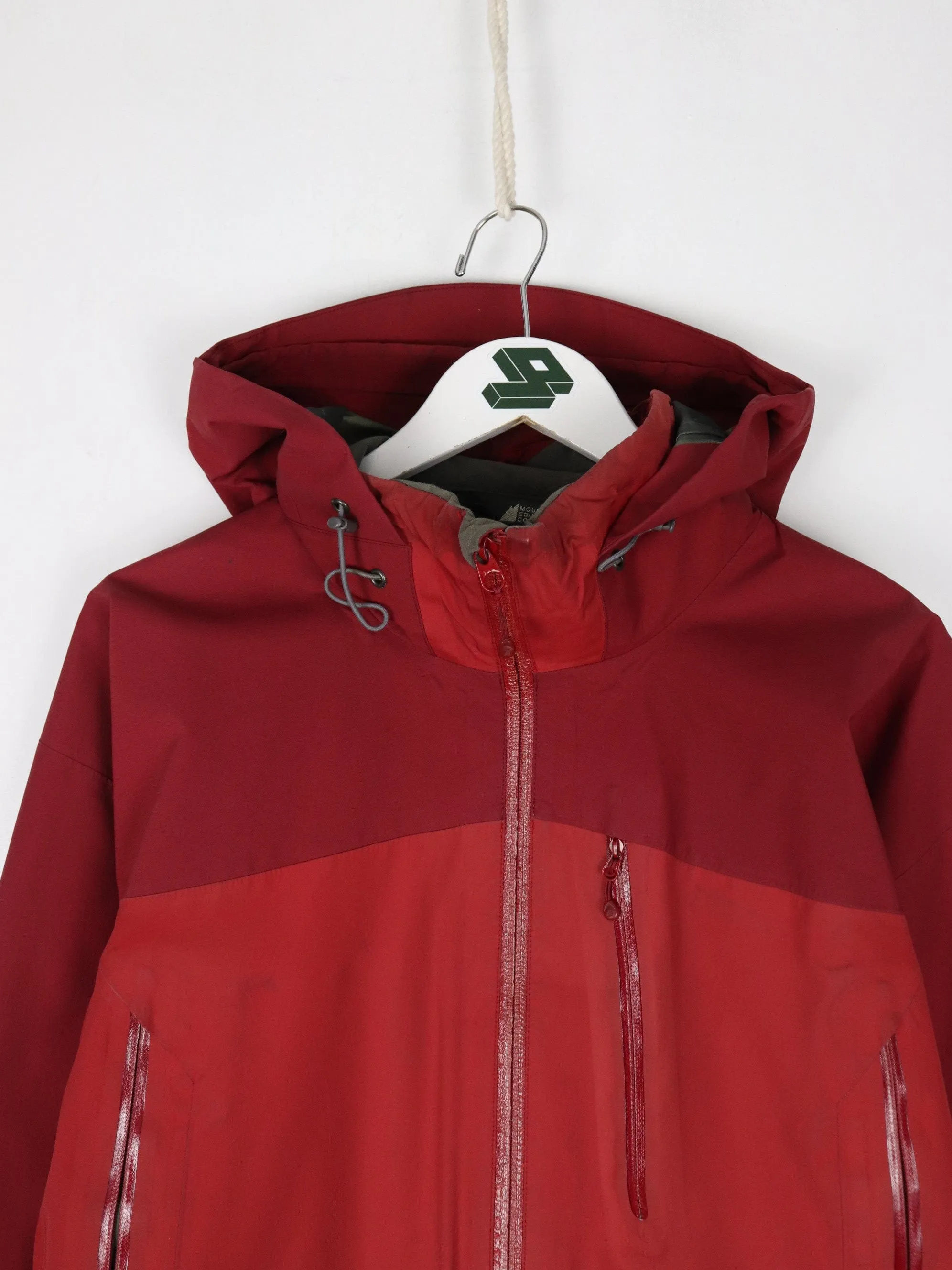Vintage Mountain Equipment Co-Op Jacket Mens Medium Red Gore-Tex Outdoors