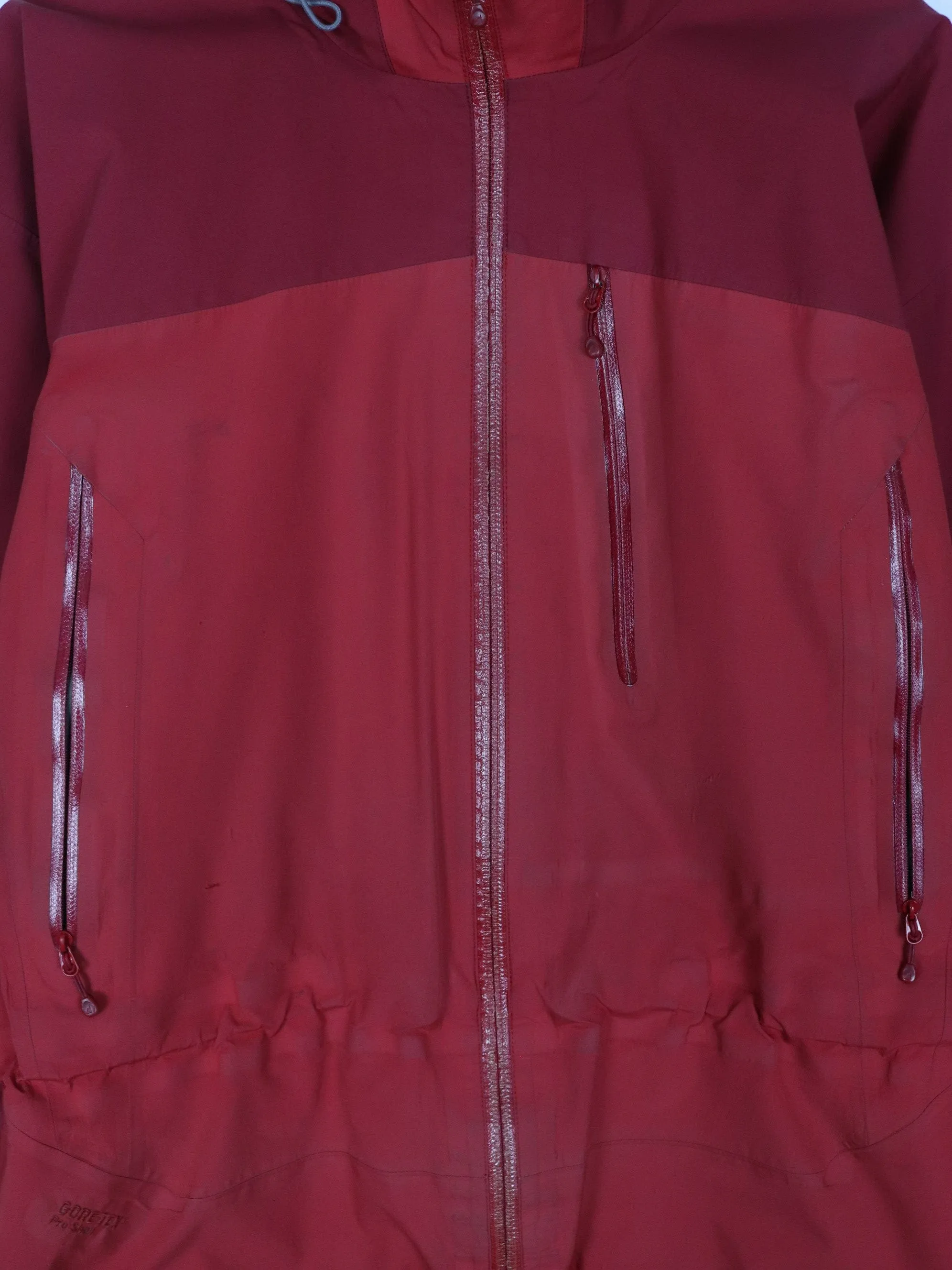 Vintage Mountain Equipment Co-Op Jacket Mens Medium Red Gore-Tex Outdoors