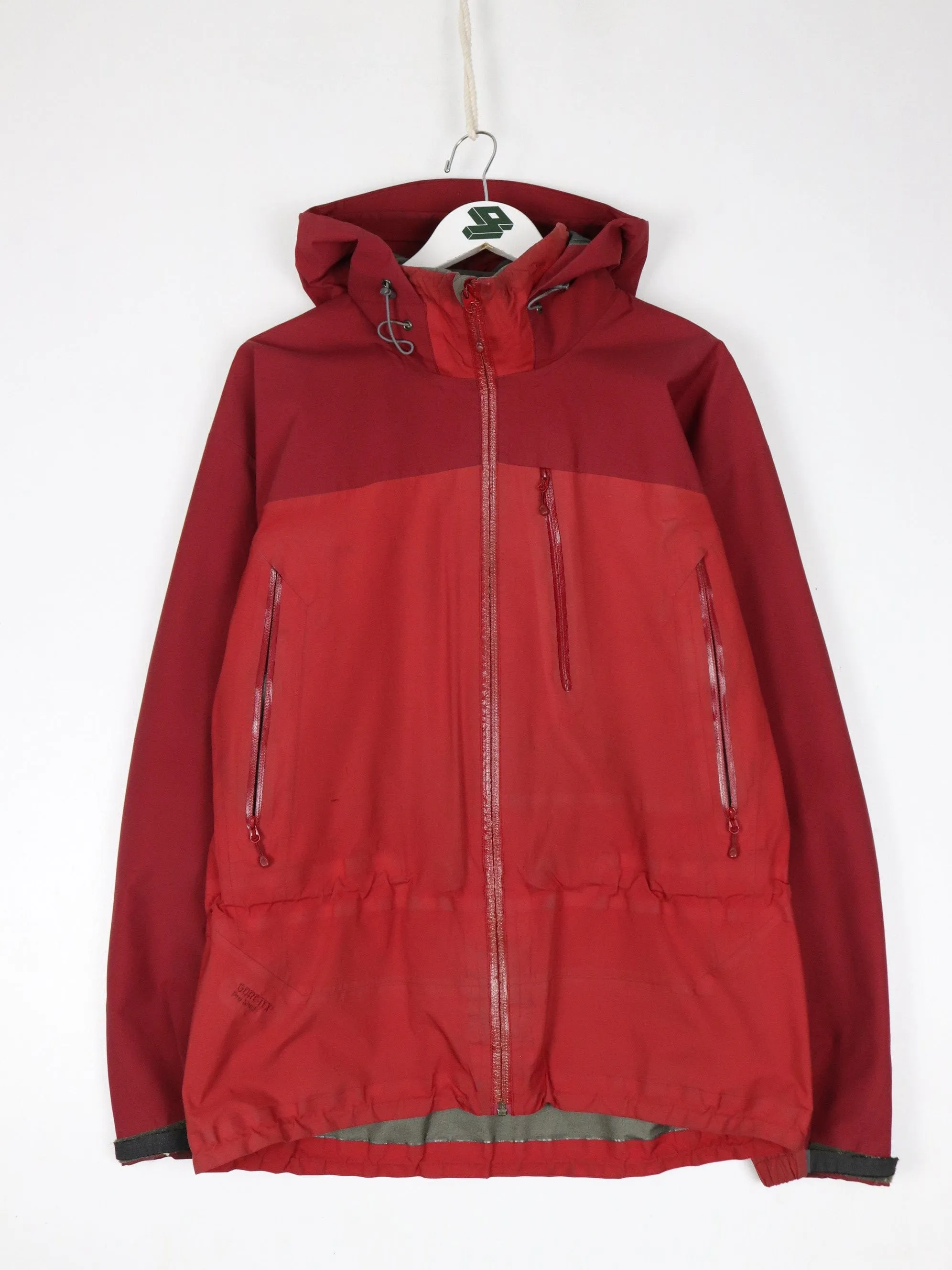 Vintage Mountain Equipment Co-Op Jacket Mens Medium Red Gore-Tex Outdoors